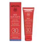 Apivita Bee Sun Safe Hydra Αδιάβροχο Αντηλιακό Gel Προσώπου SPF30 50ml