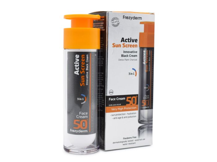 5202888400094_1 Frezyderm Active Sun Screen Face Cream Spf50+ (50ml) - Αντηλιακή Κρέμα Προσώπου - Image 1