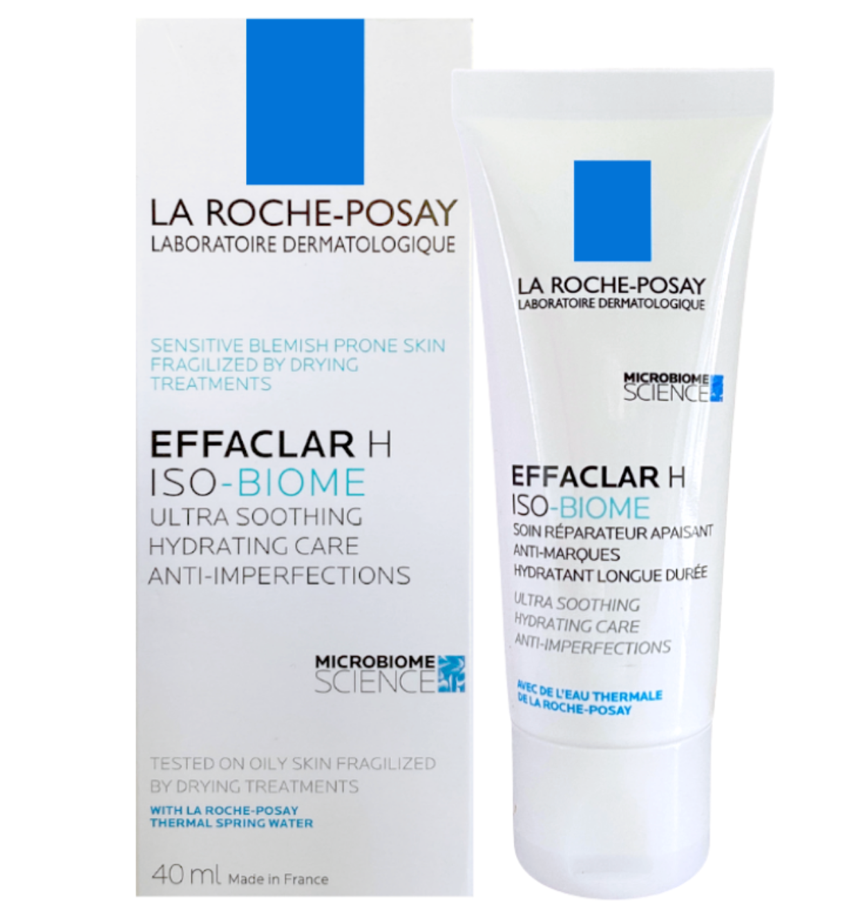 s-l1600 La Roche Posay Effaclar H Iso-Biome Cream (40ml) - Καταπραϋντική Κρέμα για Ακνεϊκή Επιδερμίδα - Image 1