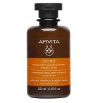 Apivita Σαμπουάν Λάμψης & Αναζωογόνησης Πορτοκάλι & Μέλι 250ml