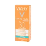 Vichy Capital Soleil Matte Sunscreen Cream SPF30 (50ml) - Ματ Αντηλιακή Προσώπου, Κατά της Γυαλάδας