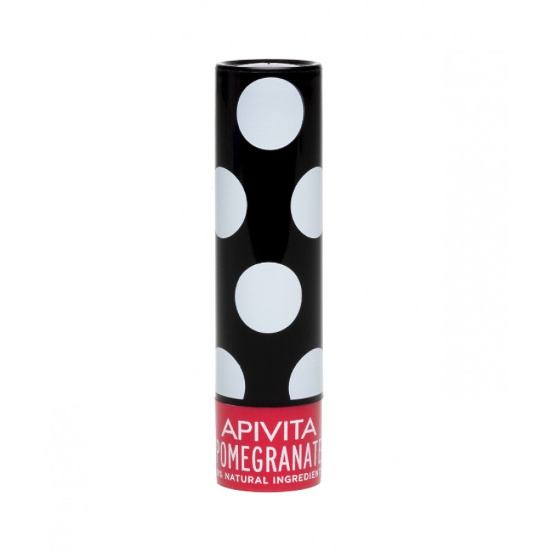 103107 Apivita Lip Care Pomegranate (4,4gr) - Στικ χειλιών με Ρόδι - Image 1