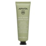 Apivita Face Mask Green Clay (50ml) - Μάσκα για Βαθύ Καθαρισμό με Πράσινη Άργιλο