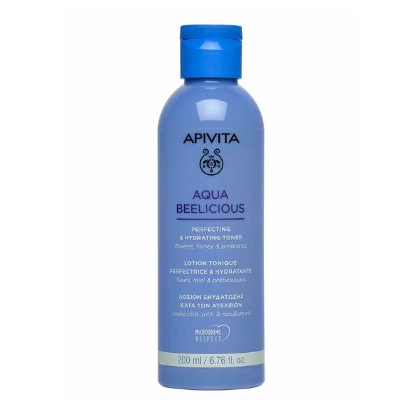 Apivita Aqua Beelicious Perfecting & Hydrating Toner (200ml) - Λοσιόν ενυδάτωσης κατά Ατελειών