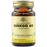 Solgar Ginkgo Biloba 60 (60veg.caps) - Ενίσχυση Μνήμης & Συγκέντρωσης