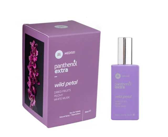 e4945e0176d74b48fe85e8bc85f7023b.png PANTHENOL EXTRA Woman Wild Petal Eau de Toilette 50ml - Image 1