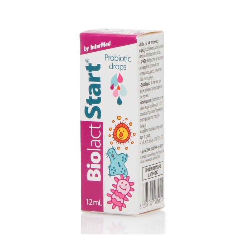 intermed-biolact-start-σταγόνες-12-ml Intermed Biolact Start (12ml) - Προβιοτικές Σταγόνες - Image 1