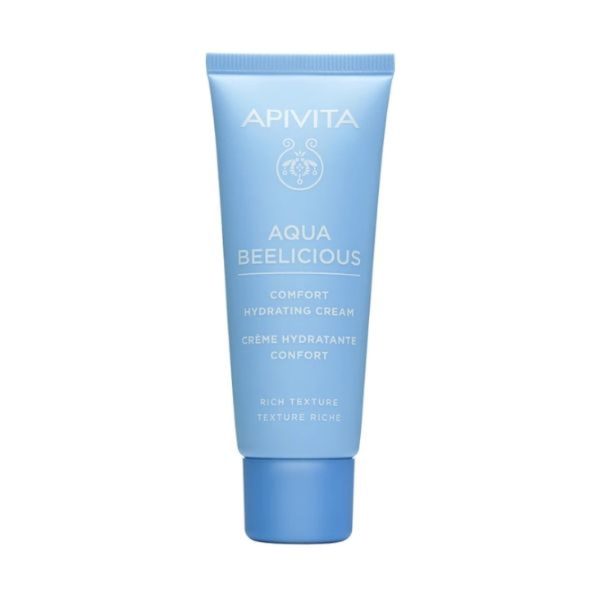 Apivita Aqua Beelicious Rich Hydrating Cream (40ml) - Απαλή Κρέμα Ενυδάτωσης Πλούσιας Υφής