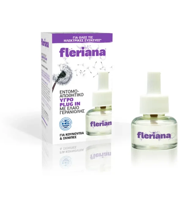 9d7234b6d5f60dd99b4df4970ec420a6.png Power Health Fleriana - Υγρο Εντομοαπωθητικό Χώρου 30ml - Image 1