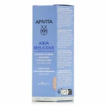 Apivita Aqua Beelicious Λεπτόρρευστη Ενυδατική Κρέμα Προσώπου Ημέρας με Χρώμα SPF30, 40ml