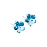 FLOWER AQUAMARINE 6MM