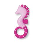 Nuk All Stages Teether Pink 3m+  - Κρίκος Οδοντοφυϊας, Ροζ Ιππόκαμπος
