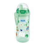 Nuk First Choice Kiddy Cup 12+ m Παγουράκι με Ρύγχος, πράσινο