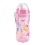 Nuk First Choice Kiddy Cup 12+ m Παγουράκι με Ρύγχος, ροζ