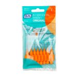 TePe No1 0.45mm Μεσοδόντια Βουρτσάκια 8τεμ, πορτοκαλί.