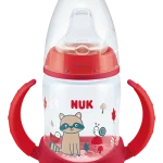 Μπιμπερό εκπαίδευσης με Δείκτη Ελέγχου Θερμοκρασίας, κόκκινο