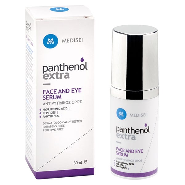Panthenol Extra Face & Eye Serum Αντιρυτιδικός Ορός Προσώπου & Ματιών, 30ml
