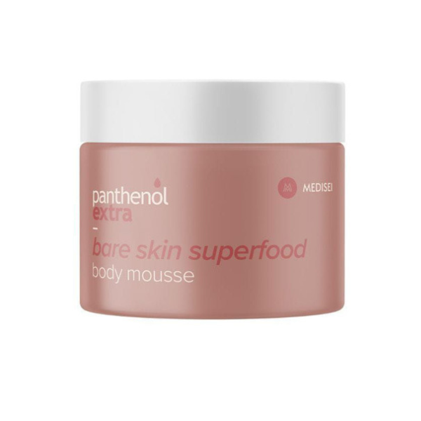 Panthenol Extra Bare Skin Superfood Ενυδατικό Mousse Σώματος, 230ml