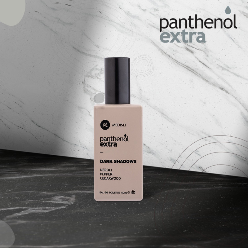 panthenol-extra-men-dark-shadows-eau-de-toilette-ανδρικό-άρωμα-με-νερόλι-πιπέρι-σανδαλόξυλο-50ml Panthenol Extra Men Dark Shadows Neroli, Pepper, Cedarwood 50 ml - Image 1