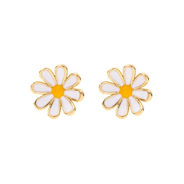 Medisei – Γυναικεία Σκουλαρίκια Καρφωτά από Ασήμι Επιχρυσωμένα