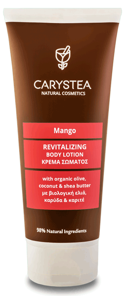 CARYSTEA Κρέμα σώματος με άρωμα μάνγκο 200ml