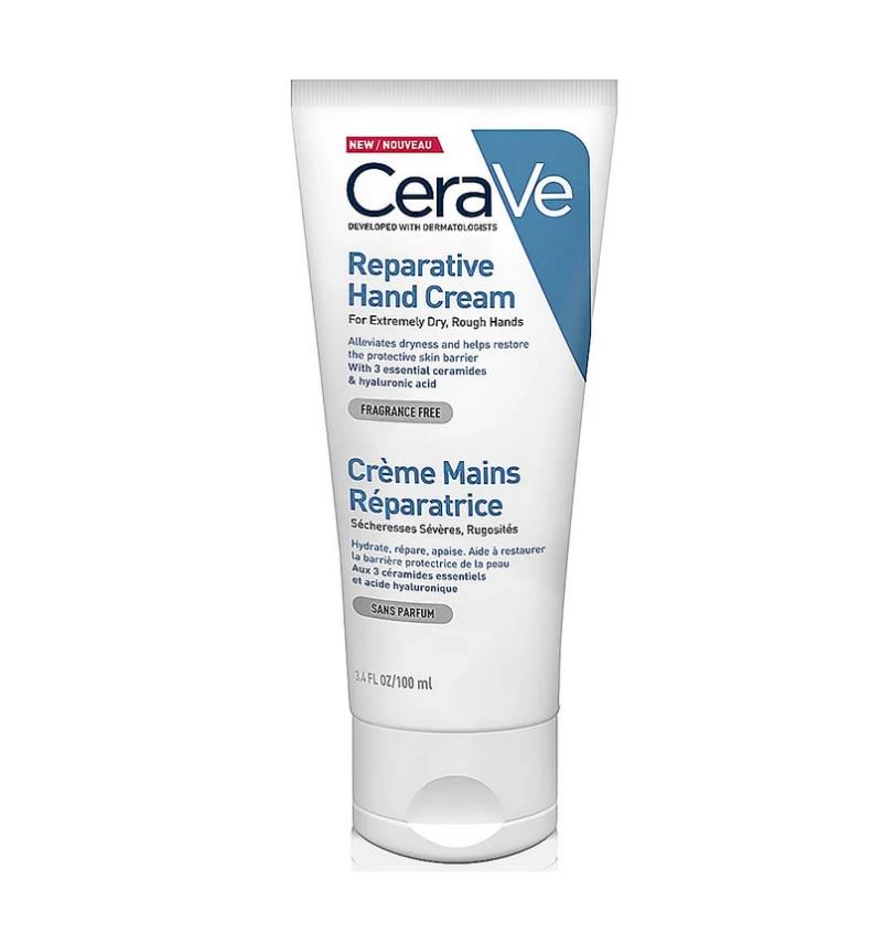 5 CeraVe Reparative Hand Cream for Extremely Dry, Rough Hands 100ml - Image 1