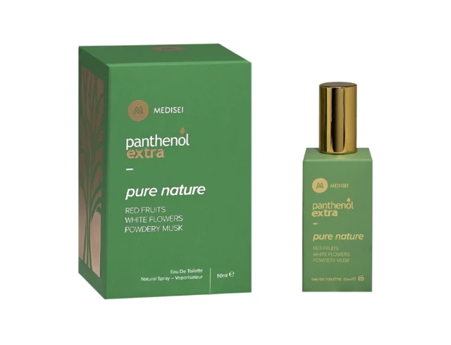2 Medisei Panthenol Extra Pure Nature Eau de Toilette Γυναικείο Άρωμα με Νότες Λουλουδιών & Φρούτων 50ml - Image 1