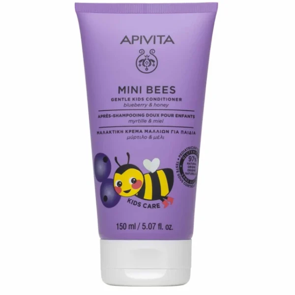 Apivita Mini Bees Gentle Kids Conditioner Wash Blueberry & Honey 150ml