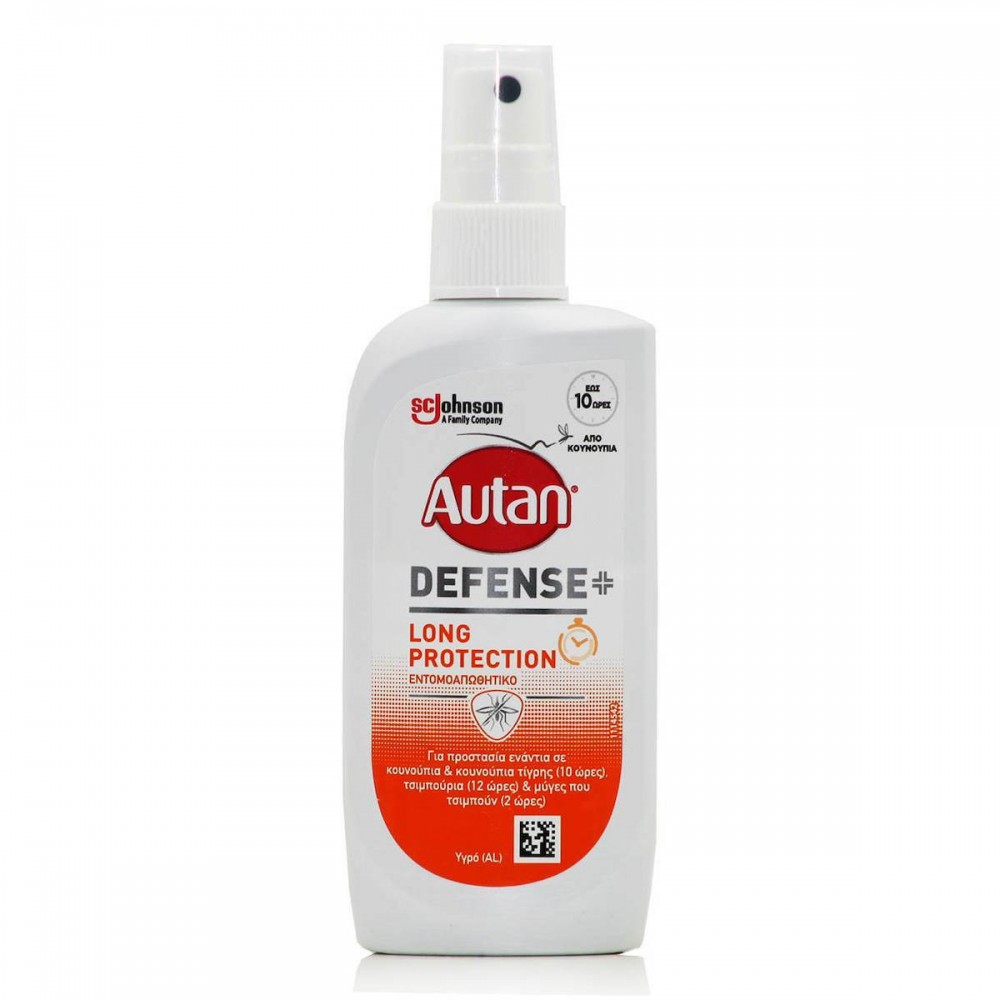 13 Autan Defense+ Εντομοαπωθητική Λοσιόν σε Spray Long Protection Κατάλληλη για Παιδιά 100ml - Image 1