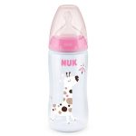 Nuk First Choice Plus Temperature Control Μπιμπερό Σιλικόνης 6-18 , 360ml
