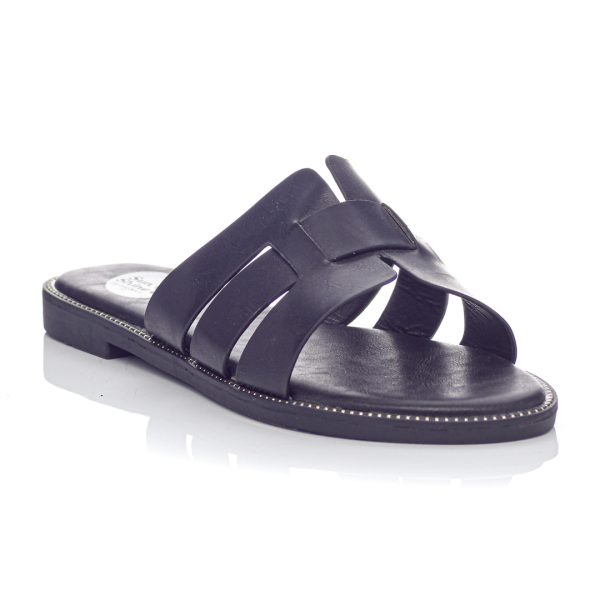 Γυναικεία ανατομικά σανδάλια Sunshine 2571 BLACK