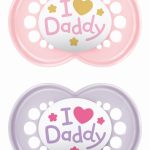 MAM Πιπίλα Ι Love Mummy & Daddy Σιλικόνης 6-16 μηνών