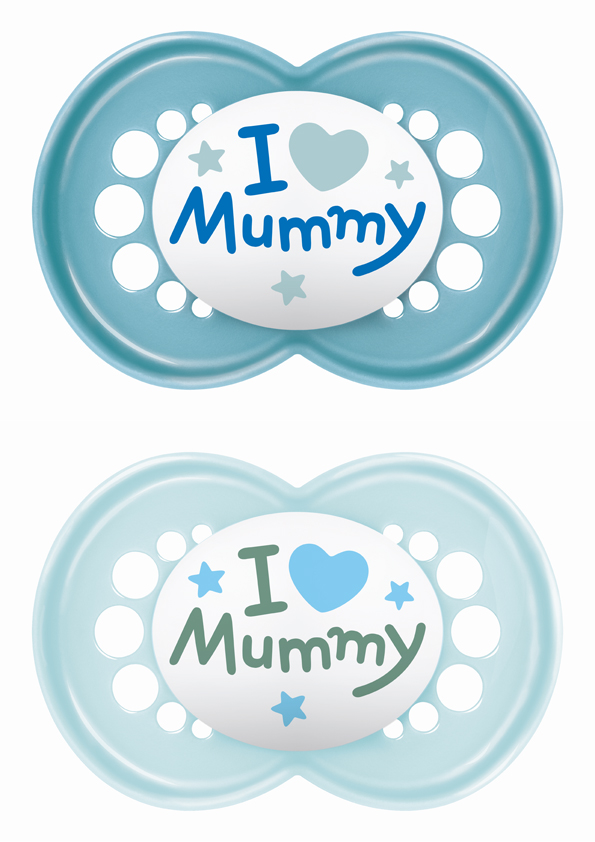 14 MAM Πιπίλα Ι Love Mummy & Daddy Σιλικόνης 16+ μηνών - Image 1