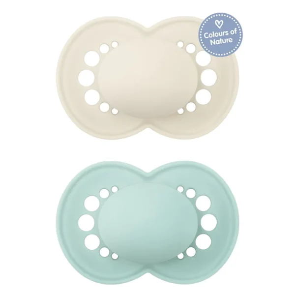 Mam πιπίλα colours of nature σιλικόνης unisex 6-16 μηνών
