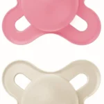 Mam Original Start Ορθοδοντική Πιπίλα Σιλικόνης για 0-2m Ροζ/Γκρι, 2τμχ