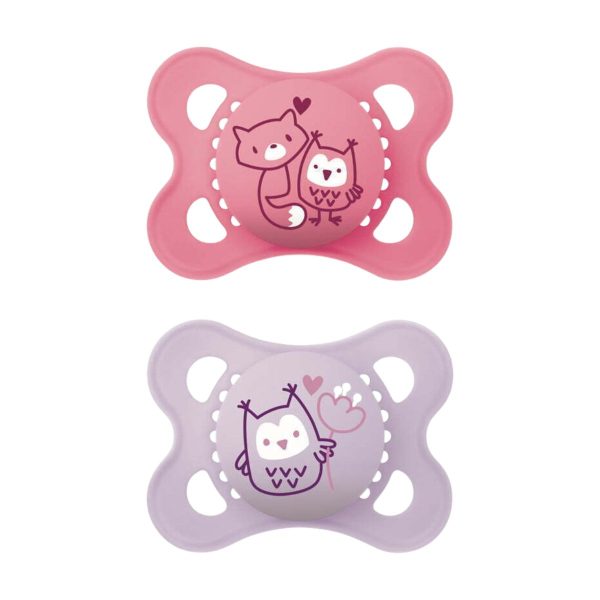 Mam Ορθοδοντικές Πιπίλες Σιλικόνης Original για 2-6 μηνών