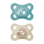 Mam Original Ορθοδοντικές Πιπίλες Σιλικόνης για 2-6 μηνών