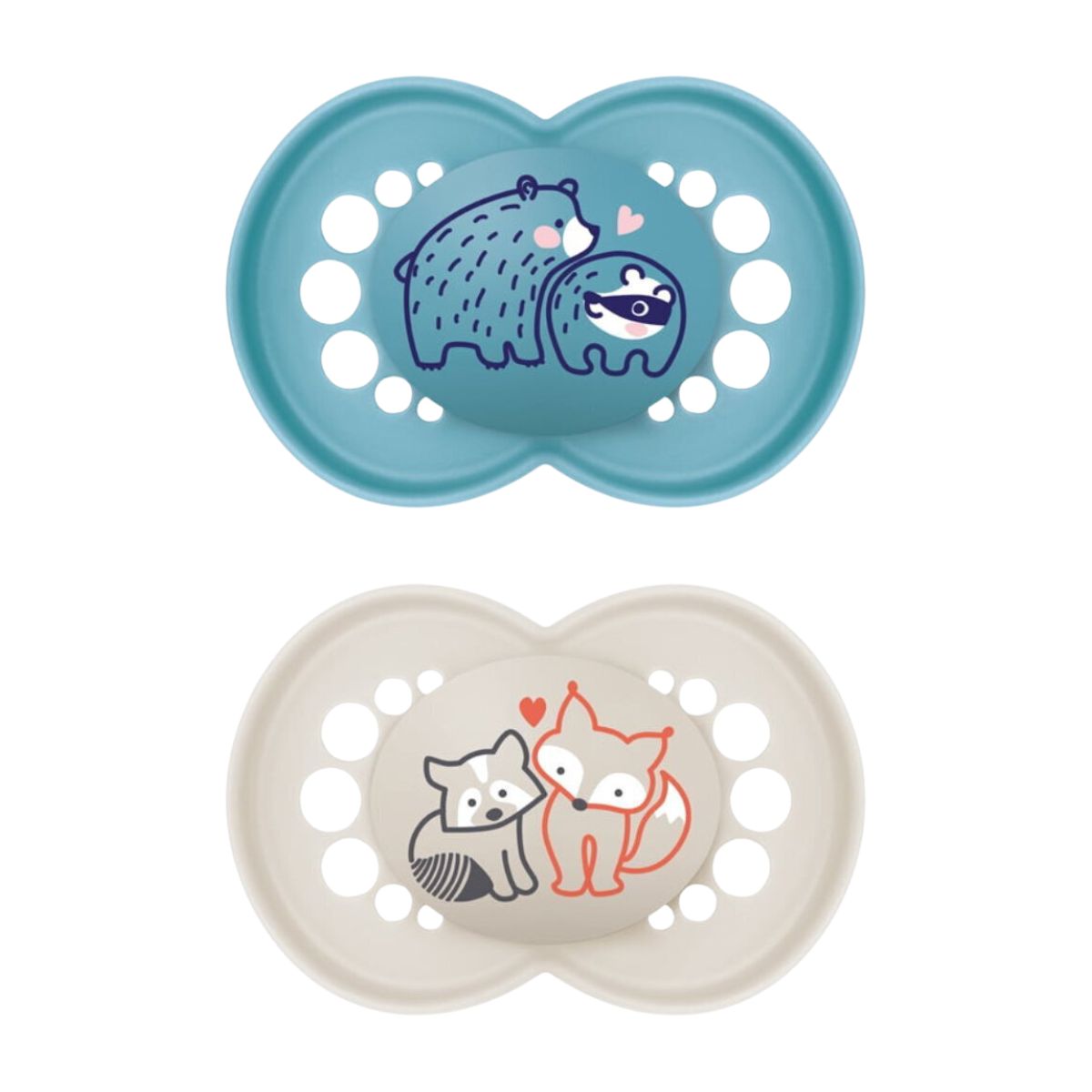 38 Mam Ορθοδοντικές Πιπίλες Σιλικόνης για 16+ μηνών Original - Image 1