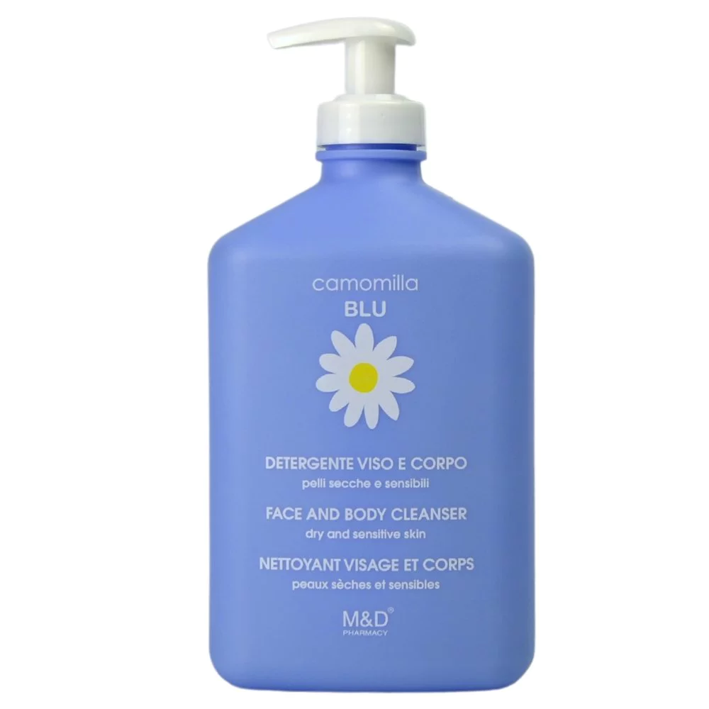 4 Camomilla Blu Face & Body Cleanser Υγρό Καθαρισμού για Πρόσωπο & Σώμα, 500ml - Image 1