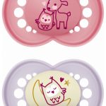 Mam Σετ Πιπίλες Σιλικόνης Day & Night για 6-16 μηνών