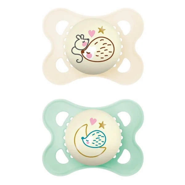 Mam Πιπίλες Σιλικόνης Original Night για 2-6 μηνών