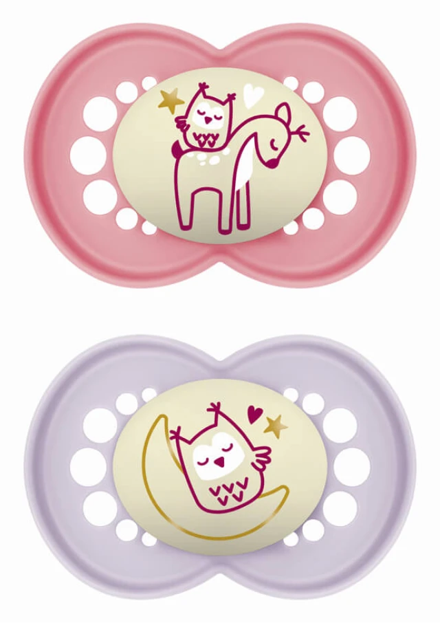 9 Mam Πιπίλες Σιλικόνης Original Night για 6-16 μηνών - Image 1
