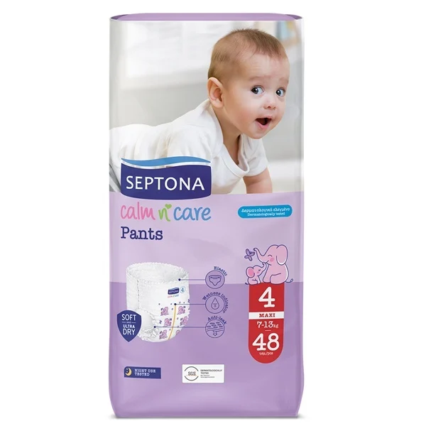 Πάνες Septona Calm N' Care Pants Giga Box Maxi No4 (7-13Kg)