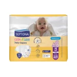 SEPTONA CALM N' CARE BABY DIAPERS MIDI No 3  - (4-9kg)