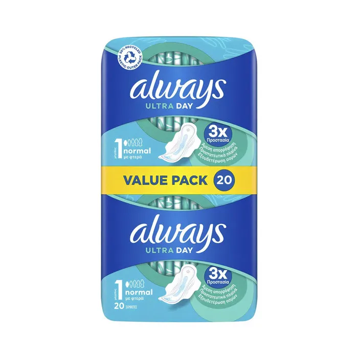26 Always σερβιέτες duo normal 20τεμ - Image 1