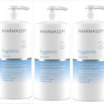 3x Pharmasept Hygienic Shower Αφρόλουτρο με Ήπια Αντισηπτική Δράση για Σώμα, Πρόσωπο & Ευαίσθητη Περιοχή, 3x 1lt