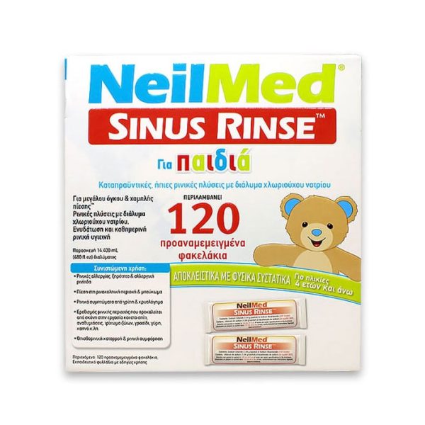 NeilMed Sinus Rinse Pediatric Ανταλλακτικά, 120 φακελάκια