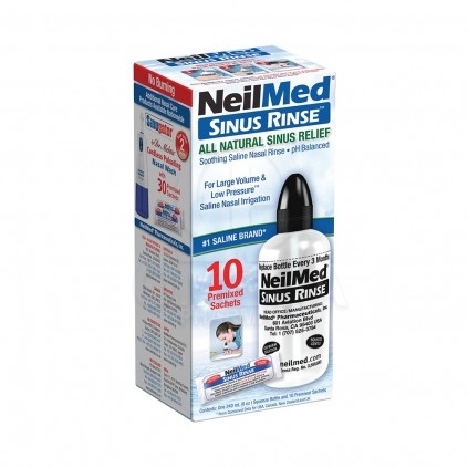 NeilMed Sinus Rinse Soothing Saline Nasal Rinse  - Διάλυμα Ρινικών Πλύσεων
