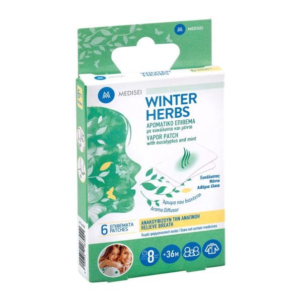 Medisei Winter Herbs Αρωματικά Επιθέματα με Ευκάλυπτο, 6τεμ