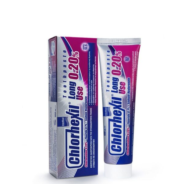 Intermed Chlorhexil Toothpaste Long Use 0.20%  - Οδοντόκρεμα Κατά της Ουλοοδοντικής Πλάκας